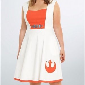 Torrid Star Wars Rebel Flight Suit Dress